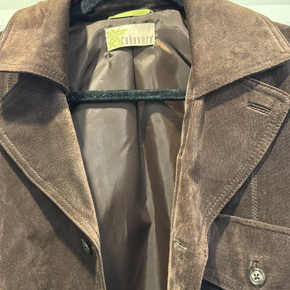 Suede leather jacket men’s in small - Picture 3 of 6